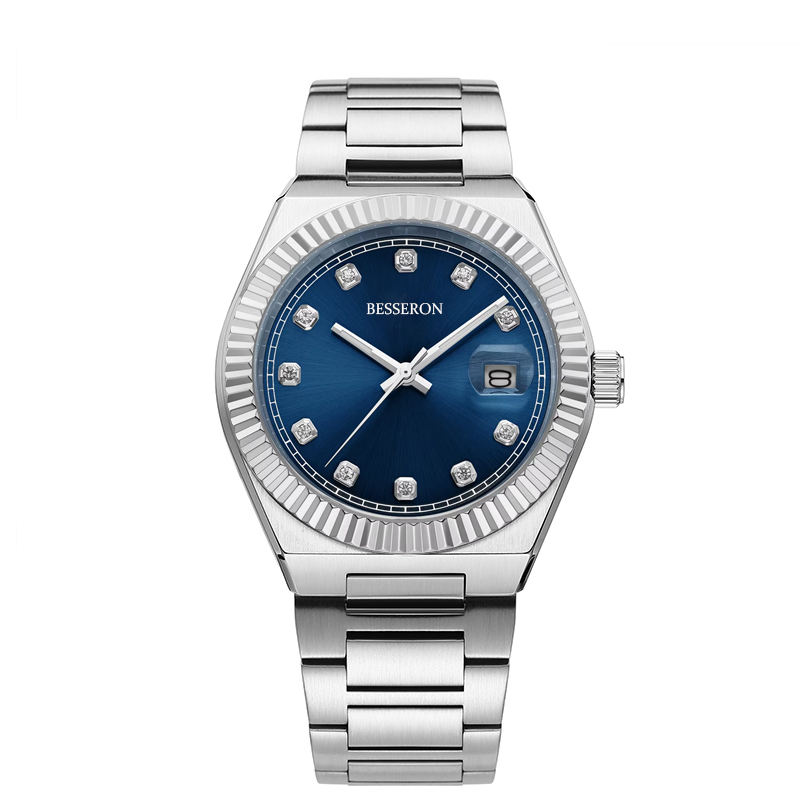 d blue dial mechanical watches