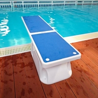 Hochwertiges Rutschfestes Verstärktes Glasfaser-Sprungbrett Lange Platte für Schwimmbäder