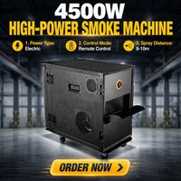 Machine à fumée et brouillard métallique étanche 4500W haute puissance, contrôle DMX512 à distance, idéale pour concerts, grands spectacles et fêtes – Vente directe usine