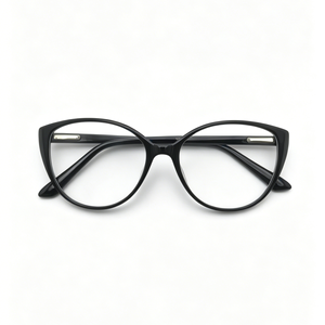 YX-2265 Montura de Gafas Negras de PC, Gafas de Moda Estilo Ojo de Gato Vintage para Hombre y Mujer, Gafas Ópticas, Lentes Graduadas - Product Image 6