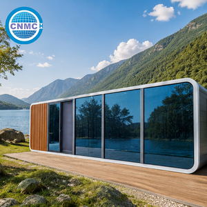 Casa Capsula Modulare di Lusso Apple Cabin con Vista Panoramica e Illuminazione Intelligente per Vacanze e Glamping - Product Image 1