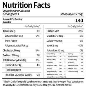 Yetişkinler için OEM özel etiket yüksek kaliteli organik Whey izole <span class=keywords><strong>Protein</strong></span> tozu-kas büyüme sağlık takviyesi - Product Image 2