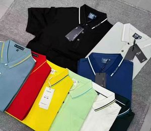 <span class=keywords><strong>Polo</strong></span> de Manga Corta con Solapa de Color Combinado OEM, <span class=keywords><strong>Camisa</strong></span> <span class=keywords><strong>Polo</strong></span> de Algodón con Bordado Empresarial, Nueva Tendencia de Moda, para <span class=keywords><strong>Hombre</strong></span> - Product Image 3