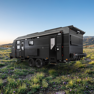 Ecocampor 24 pies cama triple todoterreno RV <span class=keywords><strong>caravana</strong></span> dos puertas <span class=keywords><strong>caravana</strong></span> remolque con cocina al aire libre y <span class=keywords><strong>baño</strong></span> <span class=keywords><strong>para</strong></span> la venta - Product Image 2