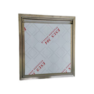 Victory Cuisine extérieure en acier inoxydable BBQ Island de qualité commerciale avec porte d'armoire intégrée pour hôtels et restaurants - Product Image 1