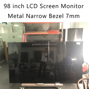 Nhà Máy 98 inch lớn <span class=keywords><strong>LCD</strong></span> adversting màn hình chống xước sân bay Metro advisement Máy nghe nhạc treo tường 167 inch bức tường video <span class=keywords><strong>LCD</strong></span> - Product Image 5