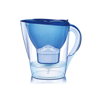 Rapide/grand débit 3.5L en plastique purificateur d'eau pichet bouteille matériaux de qualité alimentaire sans BPA