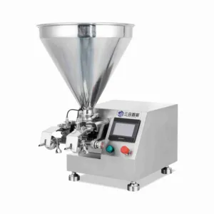 Factory Manufacture Various Time-saving Cleaning Process Custom Durable Jar Manual Small Cake Filling Machine