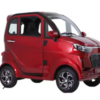 Voiture électrique mini EV5 chinoise à prix fixe, 4 roues, propulsion simple, caméra arrière, sièges en cuir, pour personnes âgées, en vente