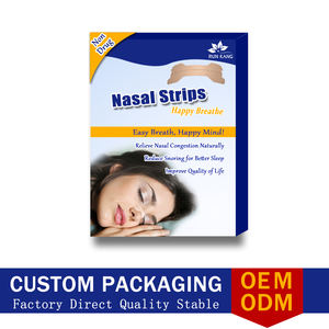 Usine de gros personnalisé mieux respirer bandelettes nasales arrêter de ronfler patch de nez pour un meilleur sommeil - Product Image 4
