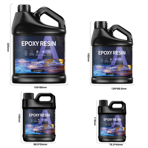 <span class=keywords><strong>Resina</strong></span> <span class=keywords><strong>Epoxi</strong></span> AB Crystal Glue en Envase de 1 Galón, <span class=keywords><strong>Resina</strong></span> <span class=keywords><strong>Epoxi</strong></span> de Curado Rápido y Autonivelante <span class=keywords><strong>para</strong></span> Manualidades, Trabajos en Madera - Product Image 2