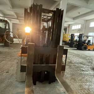 Carretilla elevadora japonesa original de 5 toneladas, buen estado, 3 etapas, altura de elevación de 4,5 m, motor de gran potencia, carretilla elevadora de combustión interna barata - Product Image 3