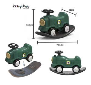 Kouyikou新款玩具火车摇马骑在车上婴儿骑在玩具车上儿童骑在车上玩具批发 - Product Image 1