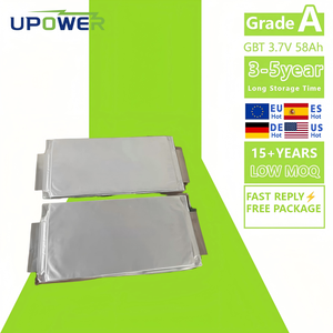 ULi 3.7V GBT 58Ah 214.6Wh NMC Sel Pouch Lithium Ion Semi-solid State Isi Ulang 3000 Siklus -20~65C Tenaga Surya/Elektrik Forklift - Product Image 4