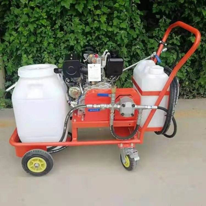 Máquina de Asfalto en Aerosol con Motor de Alta Potencia Color Naranja para Uso en Construcción - Product Image 5