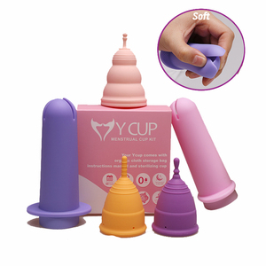 Nouvel <span class=keywords><strong>applicateur</strong></span> de coupe <span class=keywords><strong>menstruelle</strong></span> en silicone – Insert pour coupe <span class=keywords><strong>menstruelle</strong></span> - Product Image 1