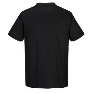 PORTWEST - PW211BZRS PW2 Camiseta de manga corta negra/gris-EAN 5036108357727 CAMISETAS Y POLOS DE TRABAJO - Product Image 2