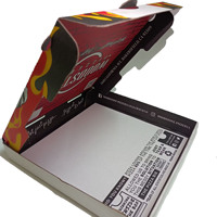 Cajas de Pizza Grandes de Cartón Corrugado Ecológico Personalizadas SP2708 para Comida Rápida, Catering y Comida para Llevar