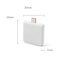 Lector NFC de Alta Calidad al por Mayor de 13.56Mhz, Lector/Escritor de Teléfono Móvil Tipo C HF
