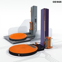 Máquina Eléctrica Semiautomática de Envoltura de Film con PLC de Alta Velocidad para Mudanzas de Muebles, Venta Directa de Fábrica, Calidad Confiable, Envío Rápido de Carga