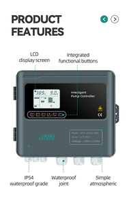 Controlador <span class=keywords><strong>de</strong></span> Bomba <span class=keywords><strong>de</strong></span> <span class=keywords><strong>Agua</strong></span> JNN 30Y2 AC380V/220V, Control <span class=keywords><strong>de</strong></span> Motor <span class=keywords><strong>de</strong></span> 15KW, Certificación CE, Control Manual y Automático para Aguas Residuales - Product Image 6