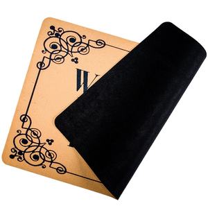 Tapis de porte extérieur antidérapant Quanbao 4 mm, tapis en caoutchouc personnalisé imprimé, style carré oriental, adultes, bureau, camping, couloir - Product Image 1