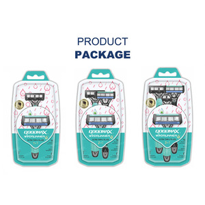 Người Đàn Ông Thép Không Gỉ <span class=keywords><strong>6</strong></span> Mở Lại Lưỡi Dùng Một Lần Cạo Râu Dao Cạo Với Thép Nhập Khẩu - Product Image 6