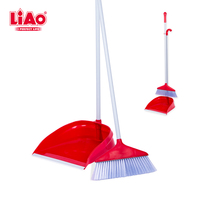 Qianliao — outil de nettoyage pour la maison, ensemble de poêles à poussière et de balai bon marché avec manche en métal