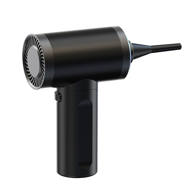 D18 Electric Air Duster Portable Air Blower with LED Light, Rechargeable Cordless Air Duster for Computer Keyboard Fast Charge