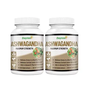 Oem/odm Ashwagandha капсула помогает поддерживать иммунную систему, естественно, повышает энергию и жизнеспособность магния Ашвагандха