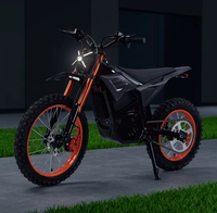 Bicicleta Eléctrica Todoterreno para Adultos, OEM ODM, 72V 2000W, Motor QS, 22.5Ah, IPX6, 3 Velocidades, Arranque en Cero, 130kg, Venta al Por Mayor B2B de Fábrica
