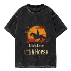 T-shirts unisexes pour hommes, surdimensionnés, 100% coton, imprimé graphique, manches courtes, col rond, lavés, respirants, streetwear - Product Image 4