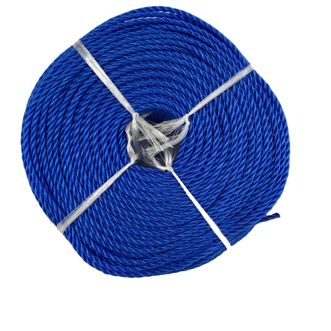 Factory Price High Quality 3 Strands Twisted Packing Fishing Rope