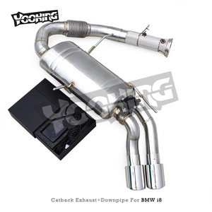 Échappement à soupape d'usine pour moteur <span class=keywords><strong>BMW</strong></span> <span class=keywords><strong>I8</strong></span> 1.5T B38 2014-2019 Turbo Downpipe Sport Racing Pipes avec télécommande à soupape - Product Image 3