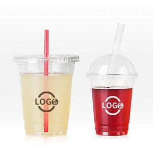 Gobelets jetables écologiques en PET transparent à paroi simple, 500 ml et 700 ml, avec logo personnalisé, faible MOQ, pour café glacé et boissons froides - Product Image 1