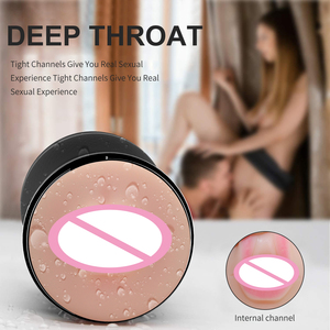 MEIPER 2 In 1 Mund Vaginas Männliche Masturbation Cup Realistische Tasche Pussie Silicon Sexspielzeug Für Männer - Product Image 3