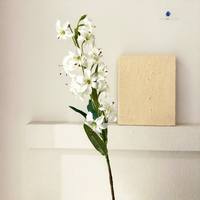 Großhandel Realistische Künstliche Gloriosa Superba Flammenlilie – Premium Seidenblume für Hochzeitskulissen und nordische Heimdekoration