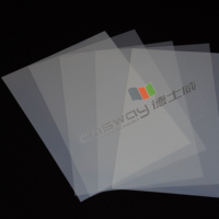 Échantillon gratuit A3 A4 Feuilles Film PET à jet d'encre translucide laiteux étanche pour la fabrication de plaques de sérigraphie Impression offset