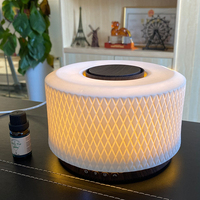Diffuseur d'arômes électrique en céramique de luxe, humidificateur d'air à ultrasons super silencieux à brume froide pour hôtels et salles de réunion