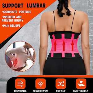 ウエストシンチャースウェットバンドおなかトレーナー胃痩身ベルトウエストトリマー減量のための - Product Image 2