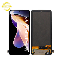 Écran de téléphone mobile Super AMOLED de 6,67 pouces pour Xiaomi Redmi Note 11 Pro+ 5G 21091116UG, écran tactile LCD, pièces de rechange pour réparation