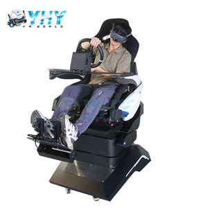 เก้าอี้จำลองการขับรถ VR AR <span class=keywords><strong>ฉาก</strong></span>เสมือนจริง พร้อมพวงมาลัย วัสดุอลู<span class=keywords><strong>มิ</strong></span><span class=keywords><strong>เนียม</strong></span>อัลลอยด์ สำหรับใช้ในร่ม <span class=keywords><strong>ราคา</strong></span>โรงงาน - Product Image 1