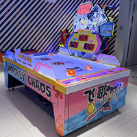 Table de hockey sur air à monnayeur UFO, machine de jeu multifonctionnelle pour salle de jeux intérieure avec compteur de score électronique