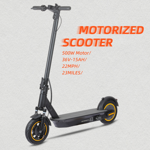 High-Speed 500W Brushless Motor Aluminum Scooter Tire Full Suspension Waterproof Dual Drum QN-J05 Scooter QN-J0 - Product Image 1