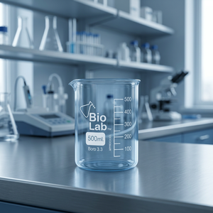 Bécher gradué en verre BIOLAB, tasse de mesure de laboratoire, récipient de laboratoire chimique - Product Image 4