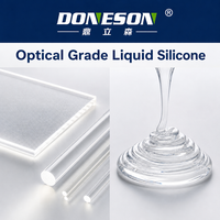 Caoutchouc de silicone liquide de qualité optique, stable aux UV, conforme RoHS et REACH, pour le moulage par injection de lentilles LED et de composants optiques