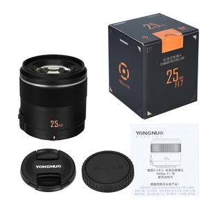 YONGNUO YN25mm F1.7M M4/3 เมาท์เลนส์กล้องรูรับแสงขนาดใหญ่ <span class=keywords><strong>AF</strong></span>/MF เลนส์มาตรฐานสำหรับพานาโซนิค โอลิมปัส G95 GF9 GX9 - Product Image 6