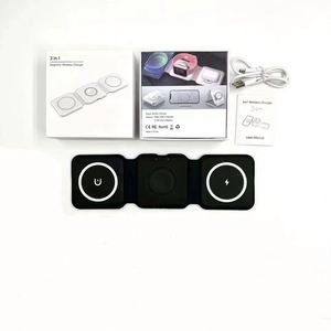 Chargeur sans fil pour smartphone Maxfree 3-en-1, charge rapide, aspiration magnétique numérique, portable - Product Image 5