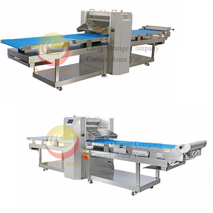 Laminadora <span class=keywords><strong>de</strong></span> Masa Industrial Automática PLC <span class=keywords><strong>de</strong></span> Pie, Rodillo <span class=keywords><strong>de</strong></span> Masa <span class=keywords><strong>de</strong></span> Alta Eficiencia para Hacer Hojaldre y Pan - Product Image 4