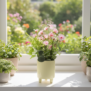 Fleurs artificielles faites à la main pour petit arrangement de table de mariage décor de tombe de <span class=keywords><strong>cimetière</strong></span> vente chaude pour noël saint valentin - Product Image 4